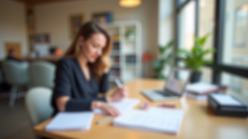 Documents de caution et frais d'agence immobilière sur un bureau